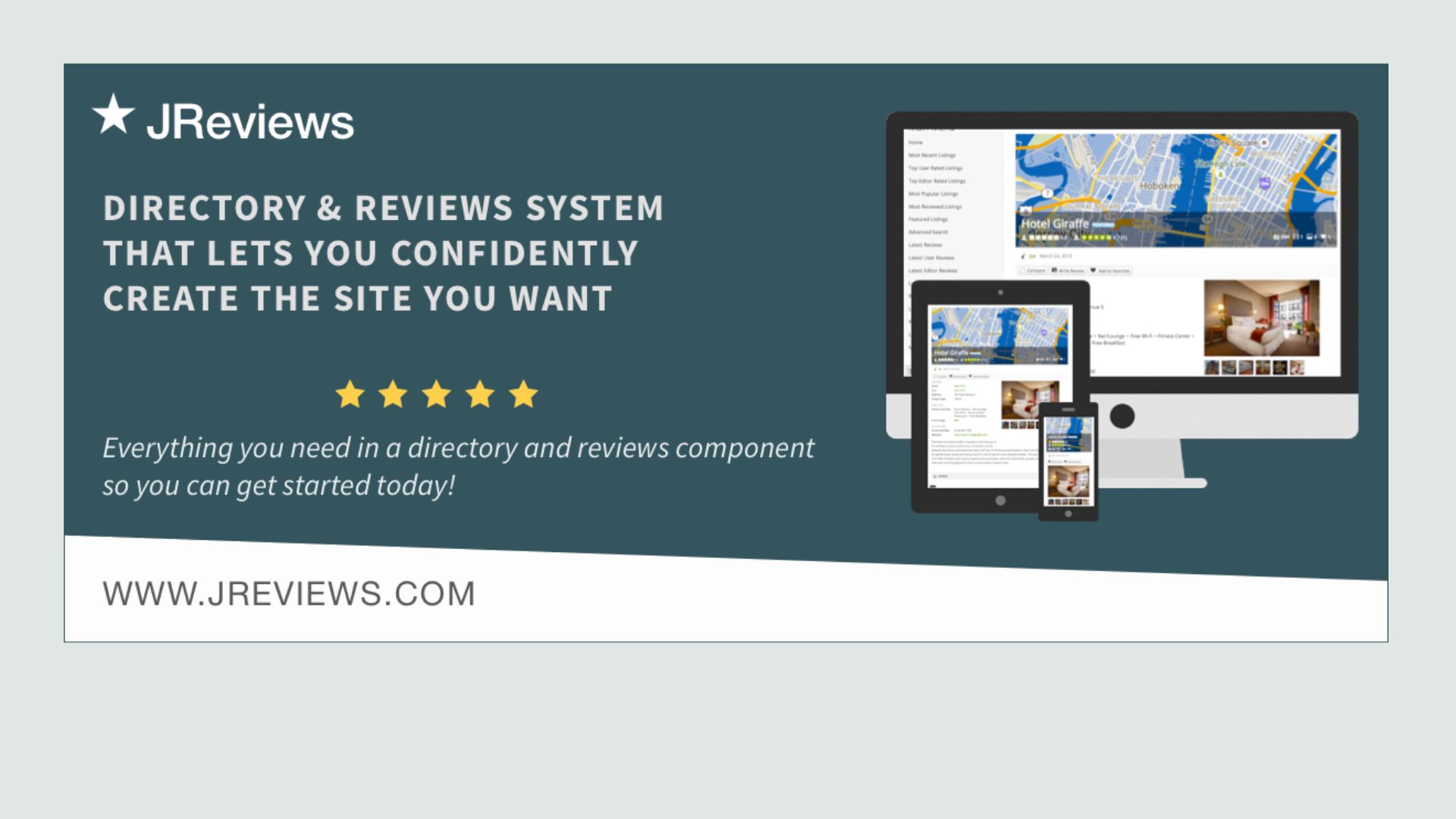 JReviews 3.13.4 & 4.1.2 - Joomla