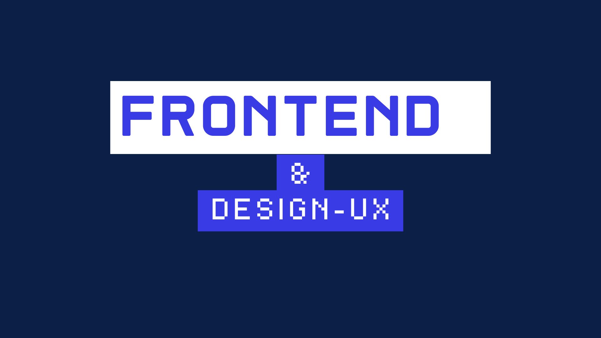 Frontend Design & UX - Joomla Templates