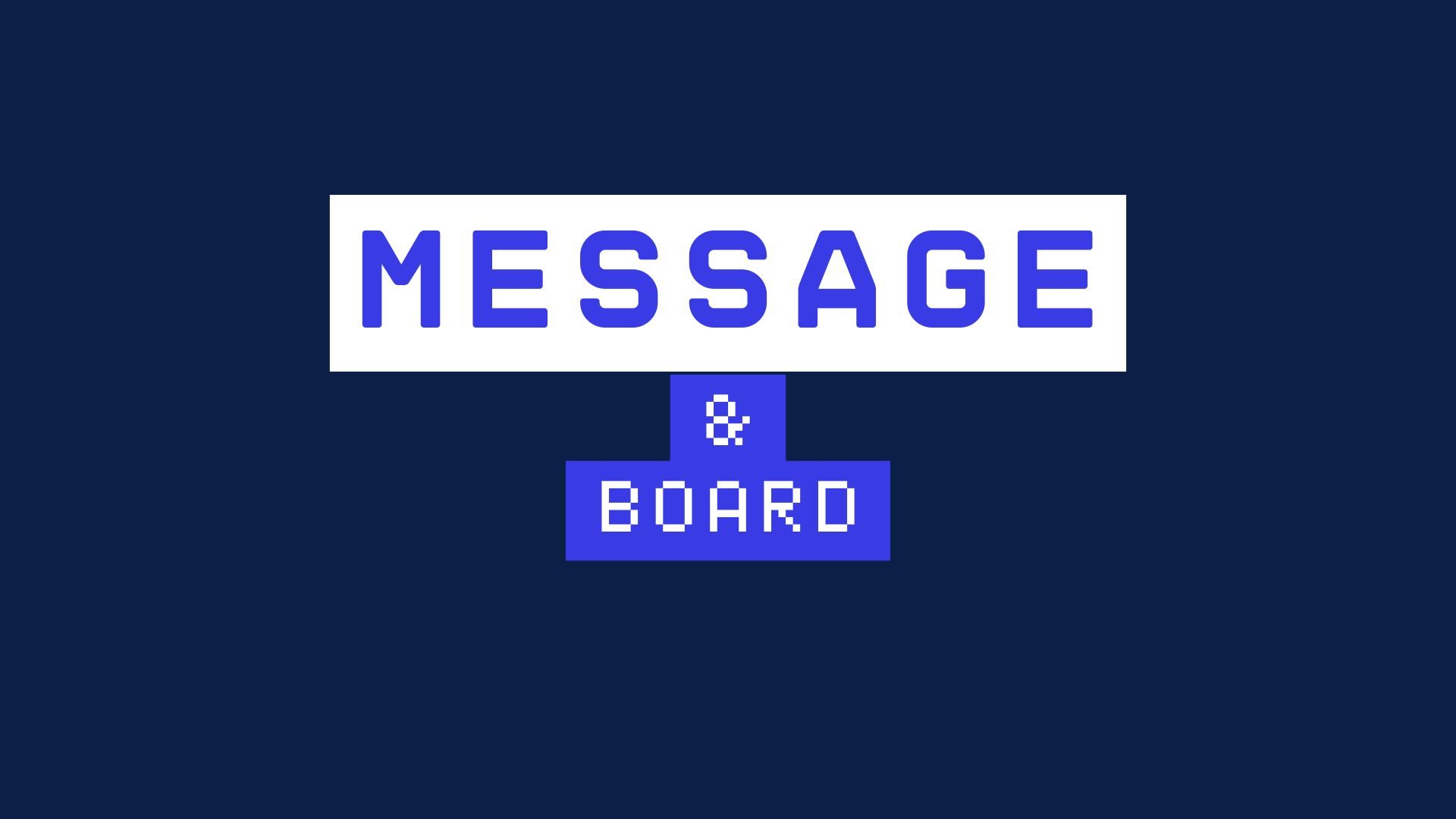 Message Board