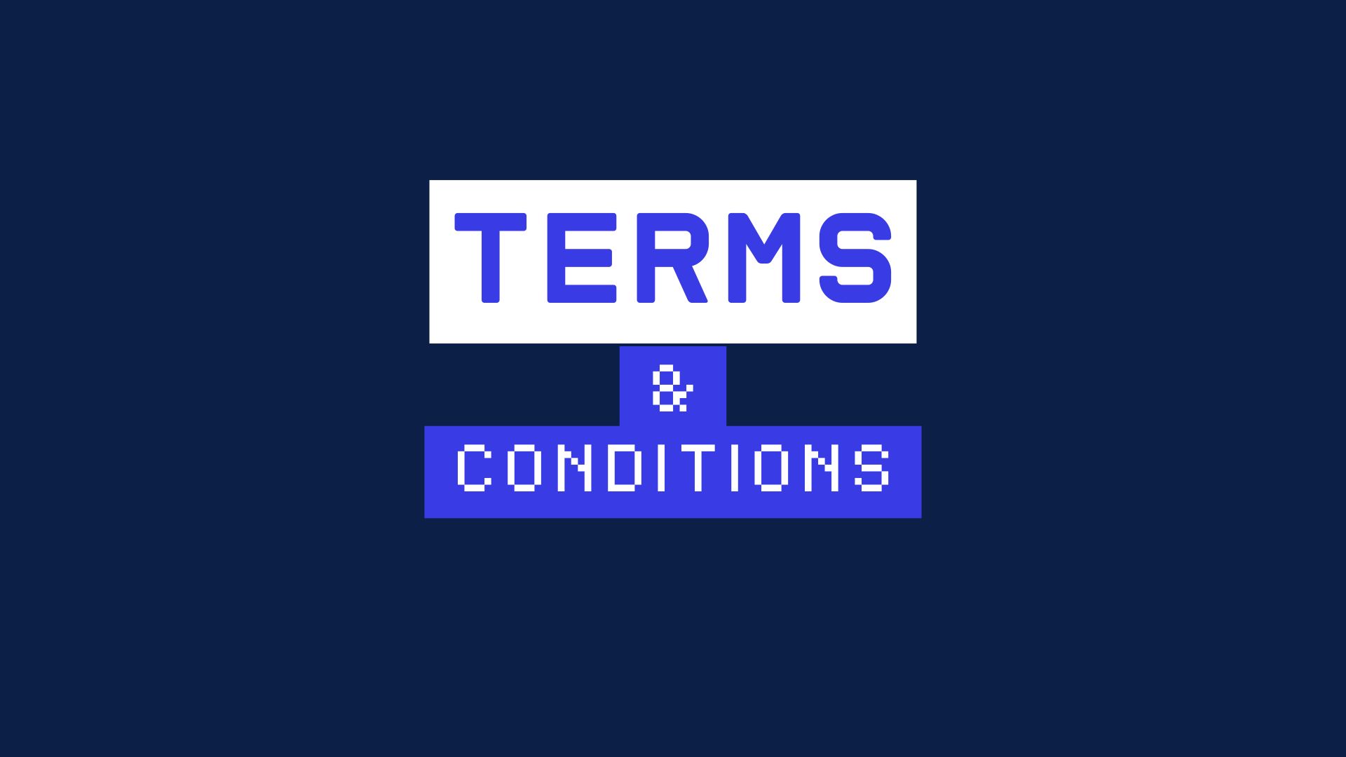 Terms and Conditions