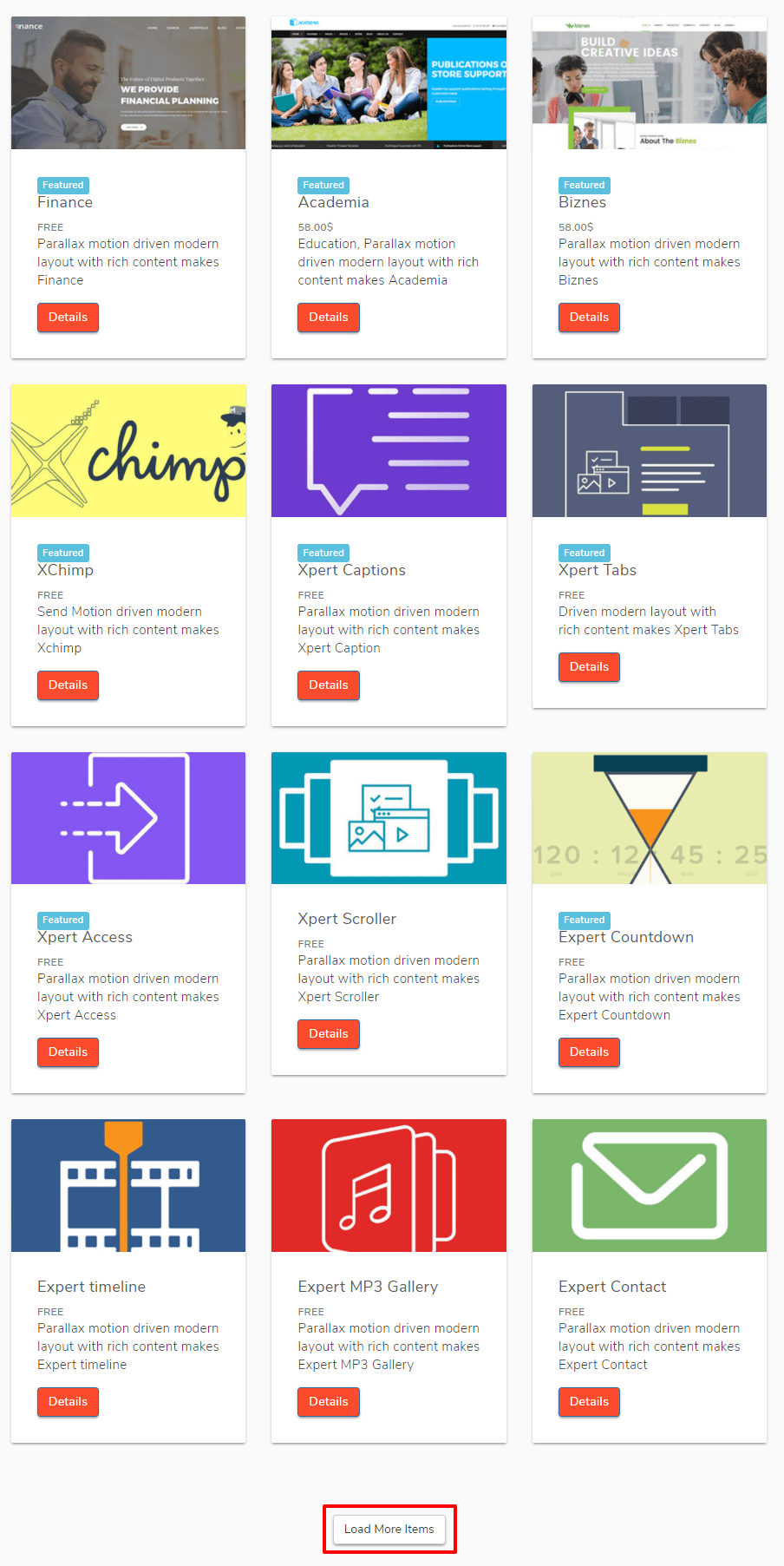 Digicom Ajax Load More Joomla Extension