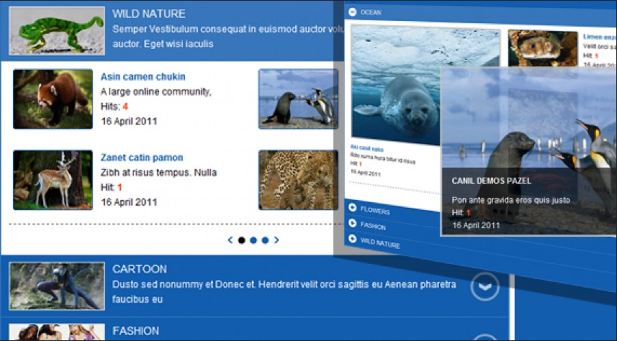 Sj Categories Accordion Joomla Extension