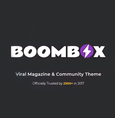 Boombox - Viral Magazine Wordpress Theme