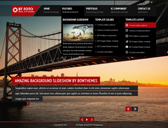 Bowthemes Photography - Joomla Template