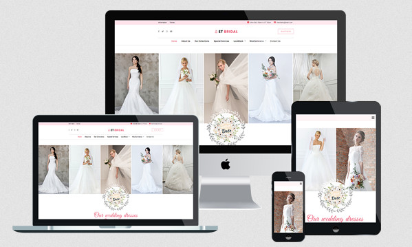 Enginetemplates Bridal - Responsive Wedding Joomla! Template