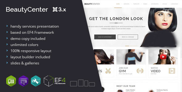 Joomlead Beauty Center - Joomla Template