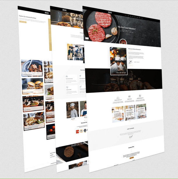 Joomlead Bruno - Restaurant & Cafe Joomla Template