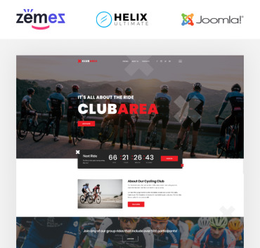 Theme Forest Club Aria - Joomla Template