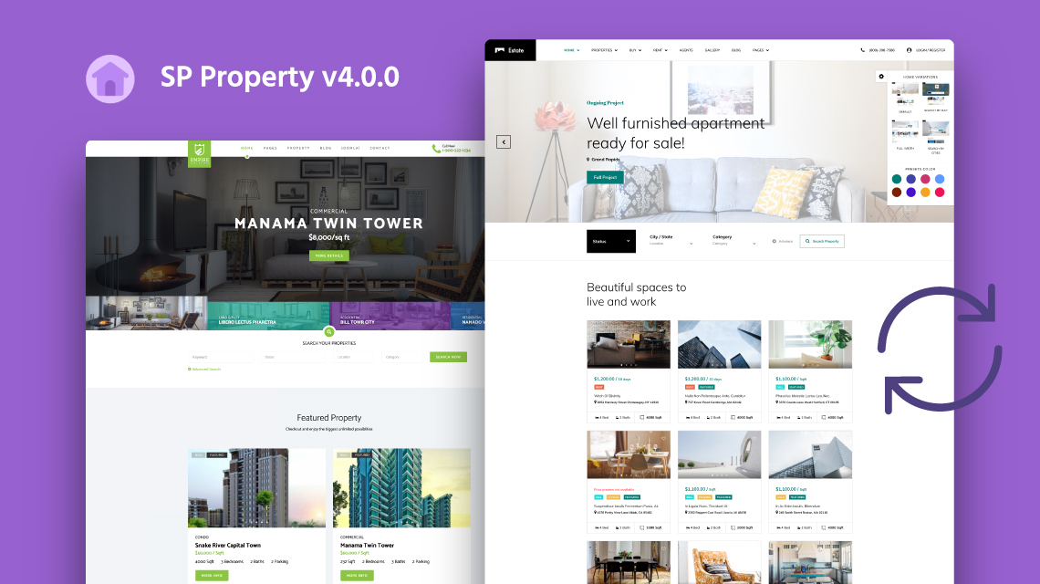 SP Property - Joomla Extension