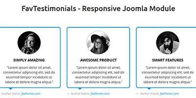 FavTestimonials - Joomla Extension