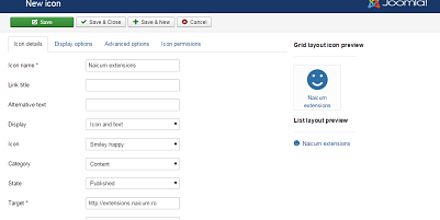 Smarticons Joomla Extension