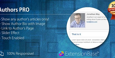 AuthorsPro - Joomla Extension
