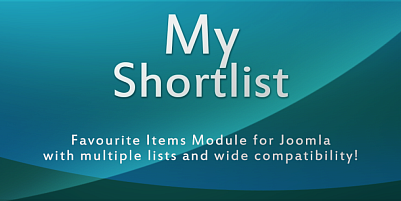 My Shortlist - Joomla Extension
