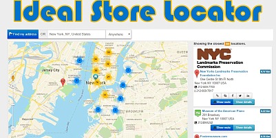 Ideal Store Locator - Joomla Extension