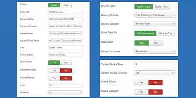 Jux Social Tabs Joomla Extension