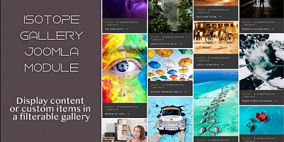 Mx Isotope Gallery Joomla Extension