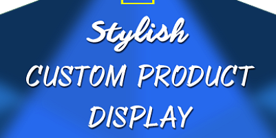 Stylish Custom Product - Joomla Extension