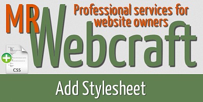 PLG Add Stylesheet - Joomla Extension
