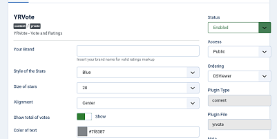 Yrvote Joomla Extension