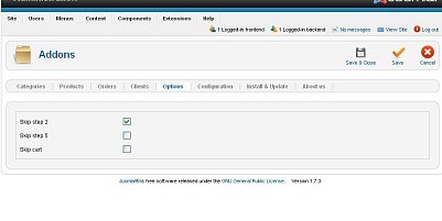 Skip Checkout Step Plugin - Joomla Extension