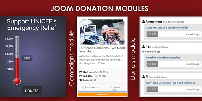 Joom Donation - Joomla Extension
