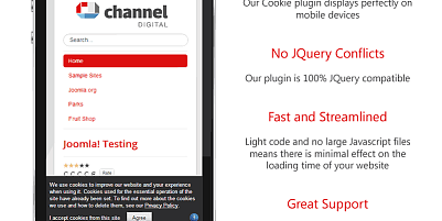 Eu Cookie Directive Pro Joomla Extension