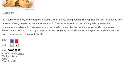JoomShopping Plugin Attribute Style - Joomla Extension