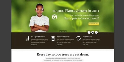 Green Earth - Environmental Wordpress Theme