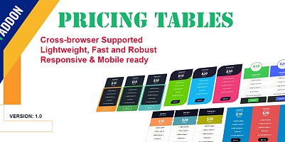BA Pricing Table - Joomla Extension