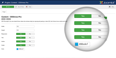 OSVimeo Pro - Joomla Extension