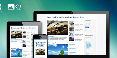 Sj K2 Frontpage - Joomla Extension (Version 3.2.0)