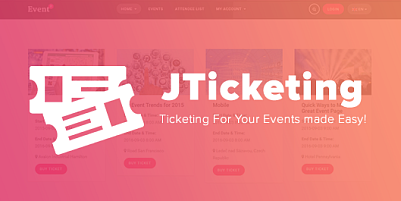 JTicketing - Joomla Extension