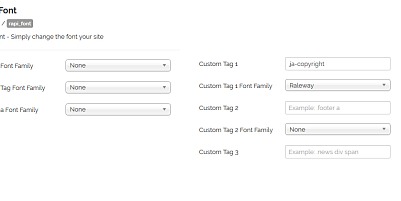 Rapi Font 10 - Joomla Extension
