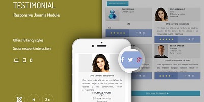 JUX Testimonial - Joomla Extension