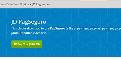 JD PagSeguro Payment Plugin - Joomla Extension