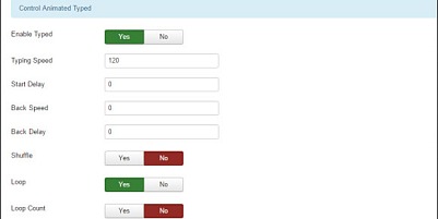 LGX Parallax Typed - Joomla Extension