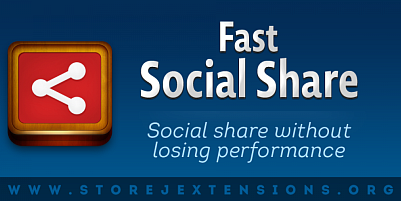 Fast Social Share - Joomla Extension