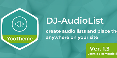 DJ AudioList - Joomla Extension