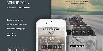 JUX Coming Soon - Joomla Extension