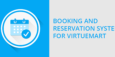 Booking and Reservation System for VirtueMart - Joomla Extension Booking And Reservation System For Virtuemart Joomla Extension