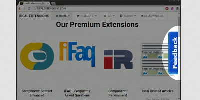 Feedback Site Tab - Joomla Extension Feedback Site Tab - Joomla Extension