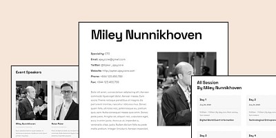 Gavickpro Events - Joomla Template Gavickpro Events - Joomla Template