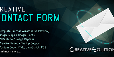 Creative Contact Form - Joomla Extension (Version 5.0.0) Creative Contact Form - Joomla Extension